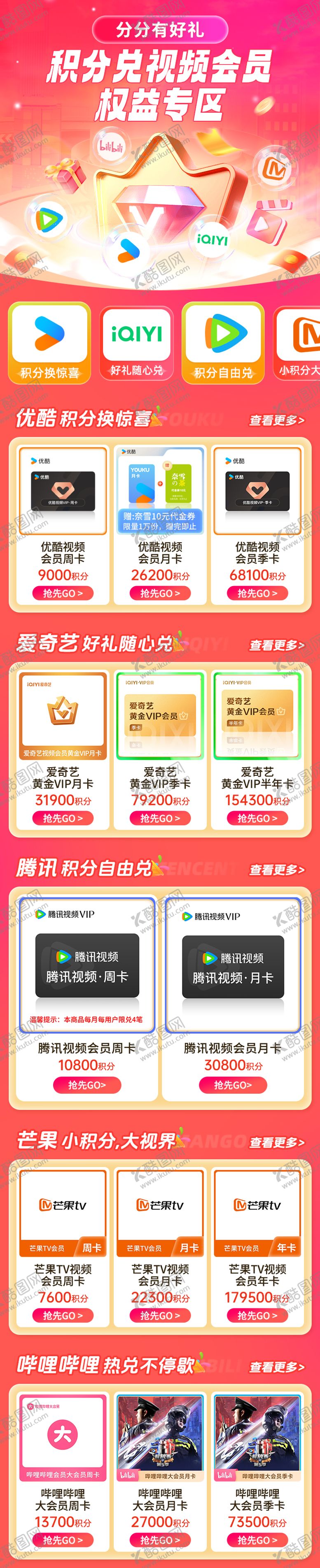 编号：61551403061954167952【酷图网】源文件下载-虚拟权益视听会员活动长图海报