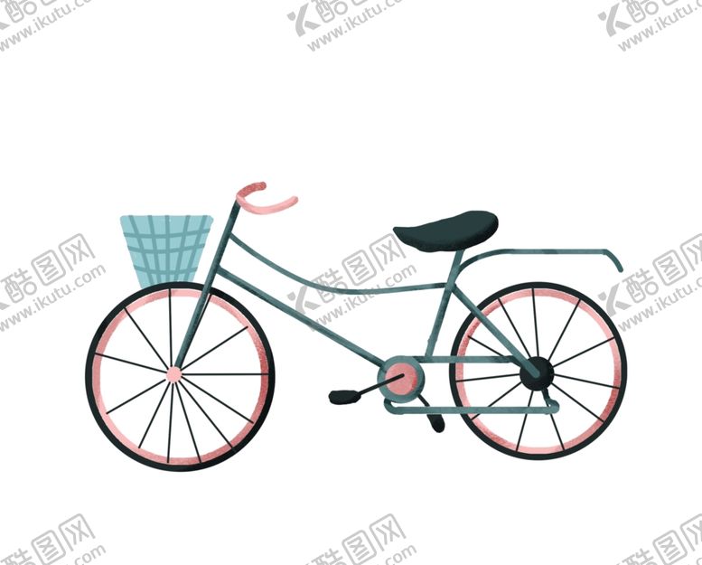 编号：42392003160609395766【酷图网】源文件下载-自行车插画