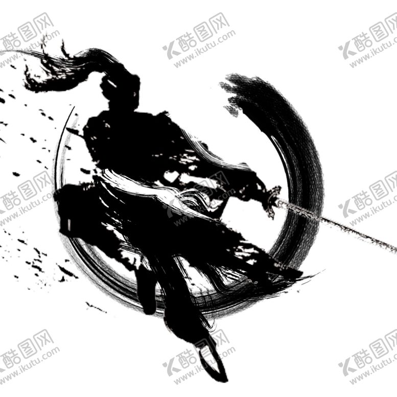 编号：31808712050212076216【酷图网】源文件下载-水墨人物