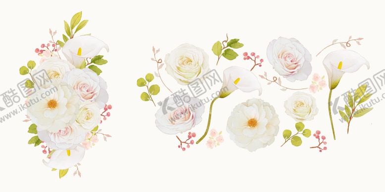 编号：63184509222219401394【酷图网】源文件下载-水彩花卉