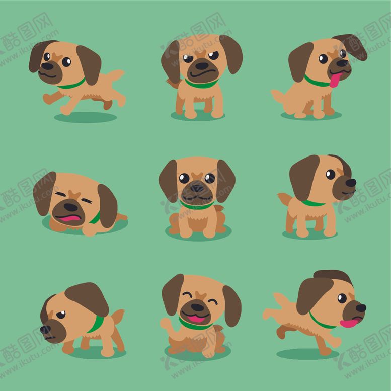 编号：72820210111023257846【酷图网】源文件下载-可爱小狗