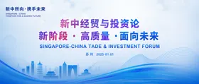 2022航空运输经济论坛背景板