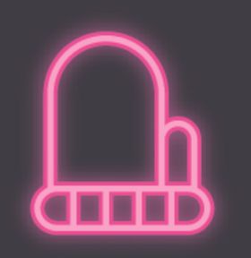 霓虹灯手套