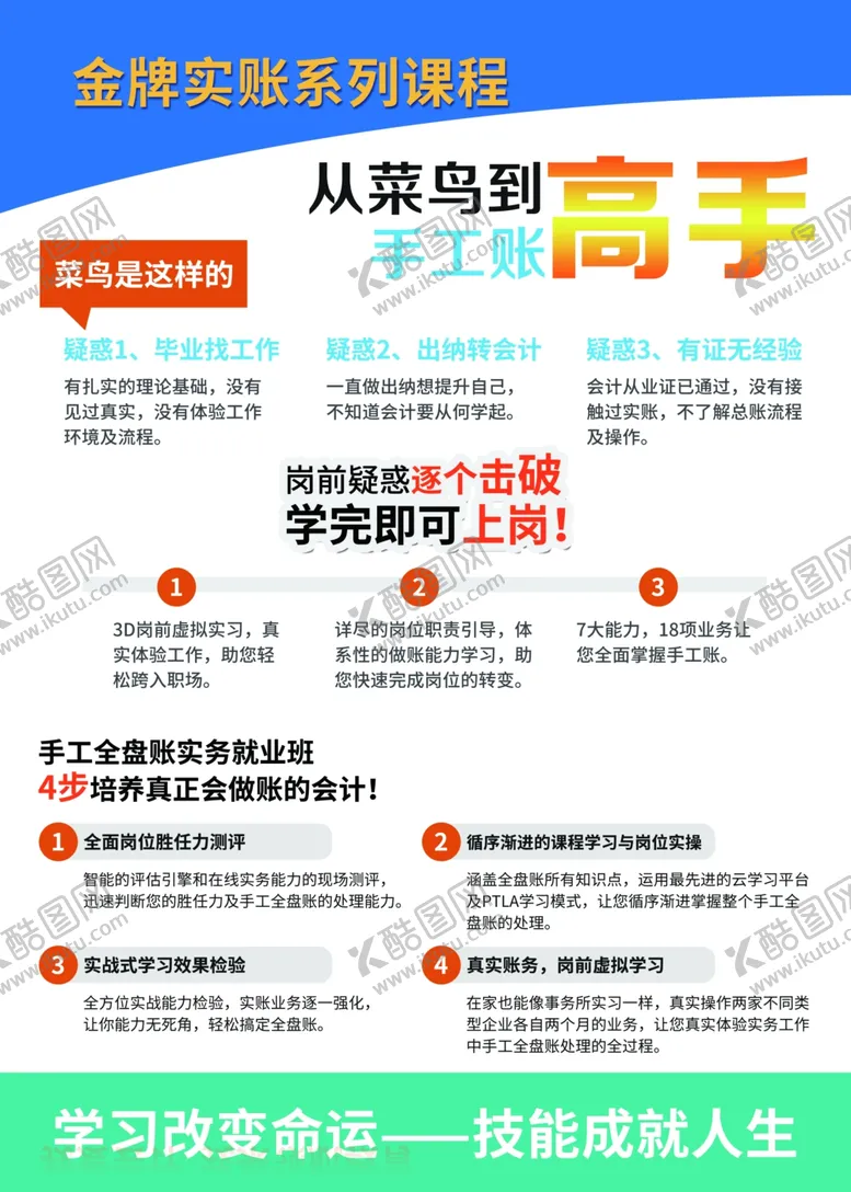 会计培训实账财菜鸟