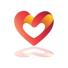爱心标志企业logo图图icon设计