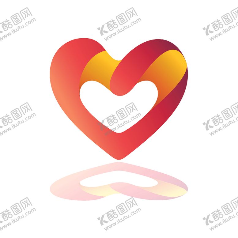 编号：28614107060446426073【酷图网】源文件下载-爱心标志