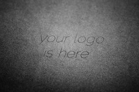 灰色背景LOGO样机