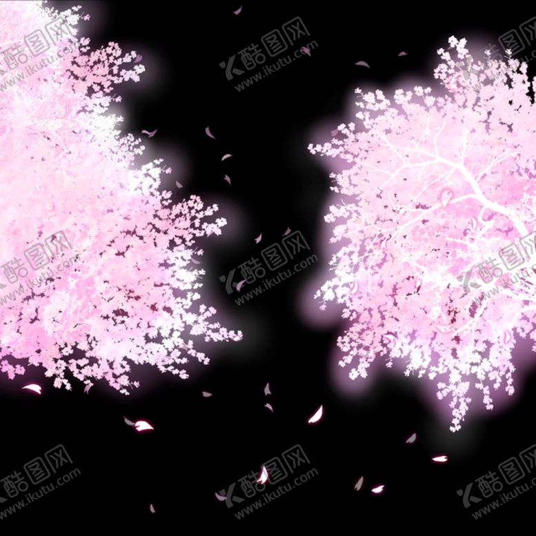 编号：86523905021601026405【酷图网】源文件下载-手绘樱花素材
