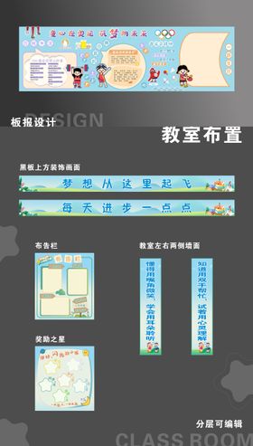 校园文化墙布置活动物料