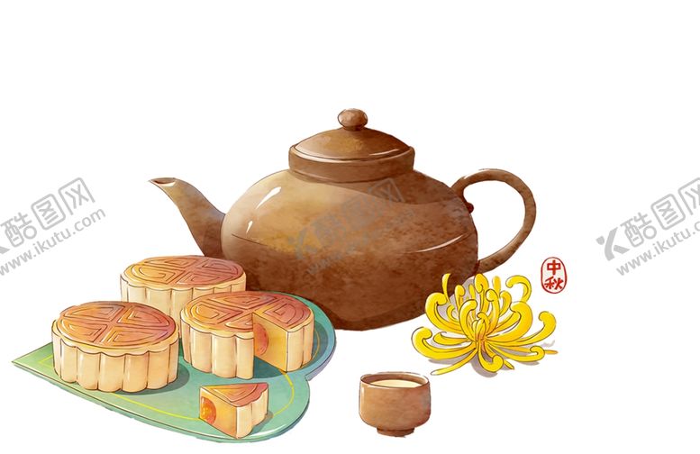 编号：92537105191147009108【酷图网】源文件下载-月饼中秋礼盒点心