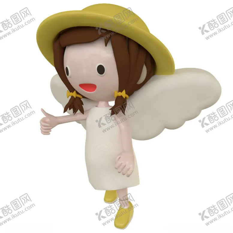 编号：53586701201903516933【酷图网】源文件下载-C4D模型卡通人