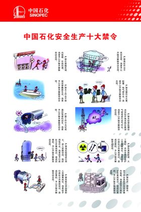 中国石化安全生产十大禁令
