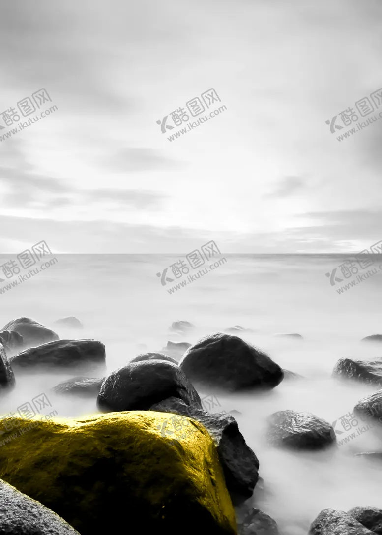 编号：32878304272120128330【酷图网】源文件下载-水上礁石