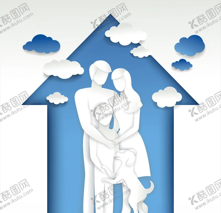 编号：40989205061648076138【酷图网】源文件下载-幸福一家人