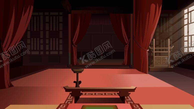 编号：44088609281403336732【酷图网】源文件下载-中国风建筑插画