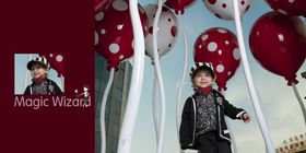 开心小公主幼儿少儿纪念相册模板