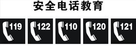 安全电话标识