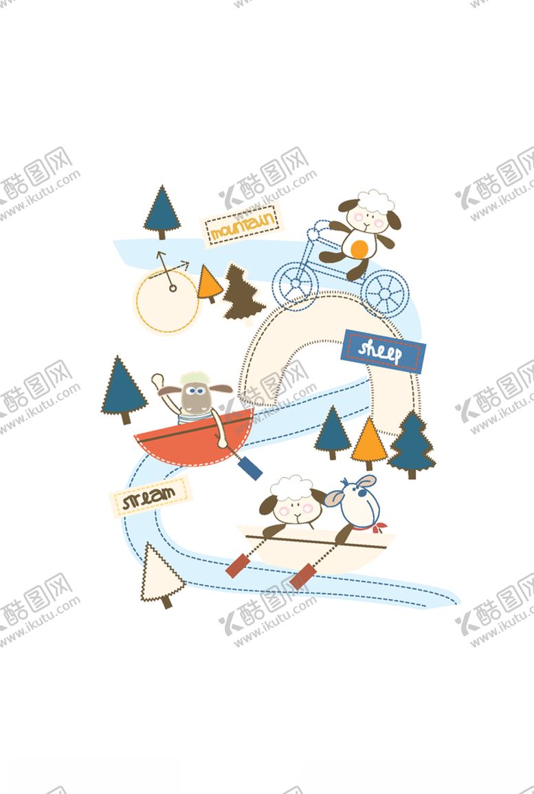 编号：94786010232027588215【酷图网】源文件下载-幼童印花