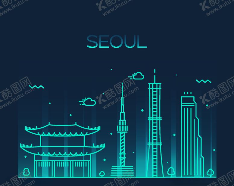 编号：27967507121452541894【酷图网】源文件下载-线型建筑