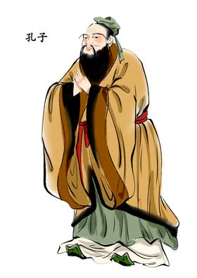 国学人物插画