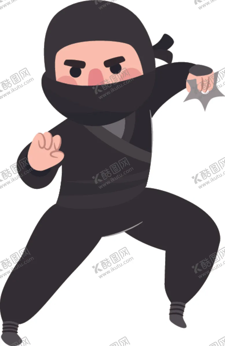 编号：33365004171729369209【酷图网】源文件下载-卡通忍者
