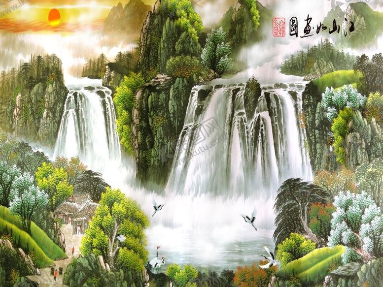 编号：32797507041946346616【酷图网】源文件下载-装饰画背景墙