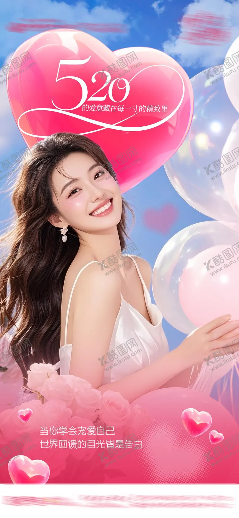 编号：55827706142118214005【酷图网】源文件下载-520医美品宣海报