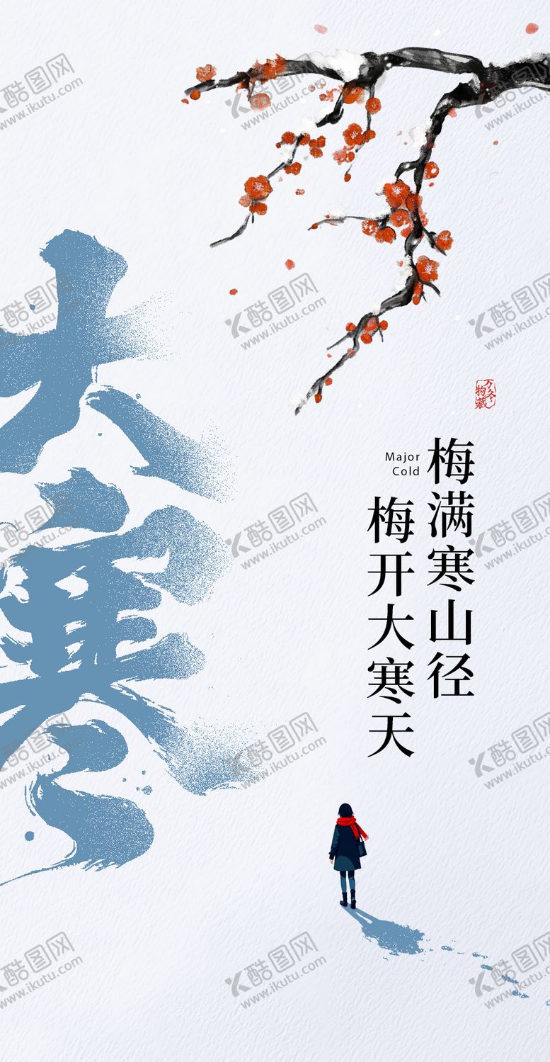 编号：10151001210202001567【酷图网】源文件下载-大寒海报