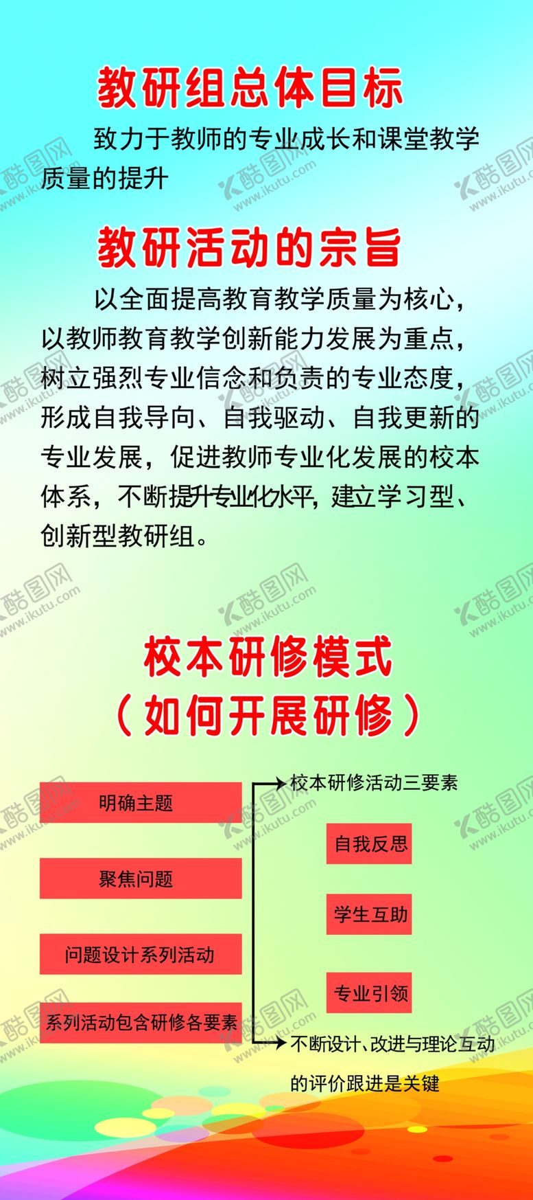 编号：78659010311806472159【酷图网】源文件下载-校本教研