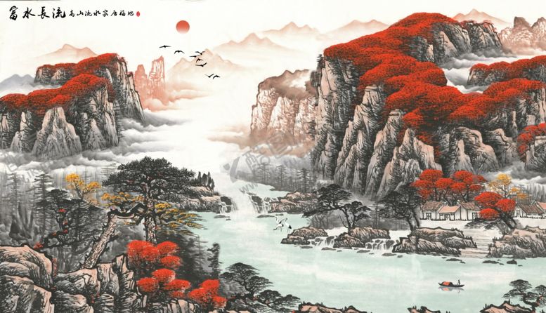 编号：84855009150626458661【酷图网】源文件下载-山水国画