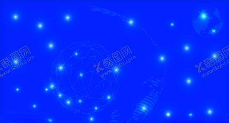 编号：98269506240310183089【酷图网】源文件下载-蓝底底图科技素材