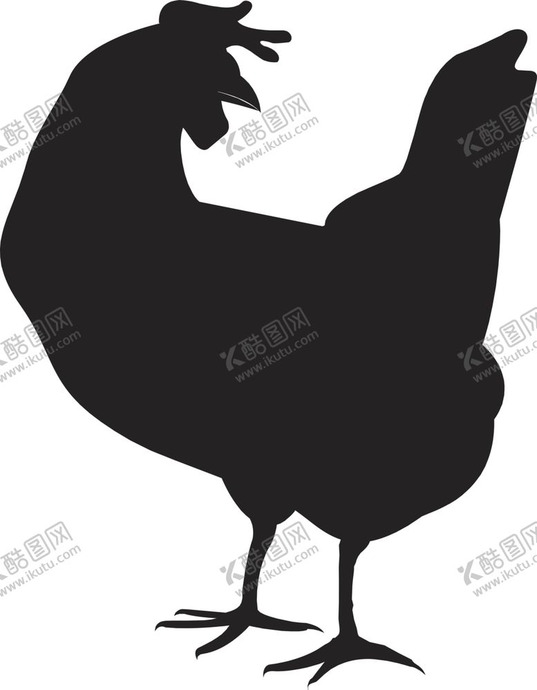 编号：80444710301937136619【酷图网】源文件下载-动物剪影