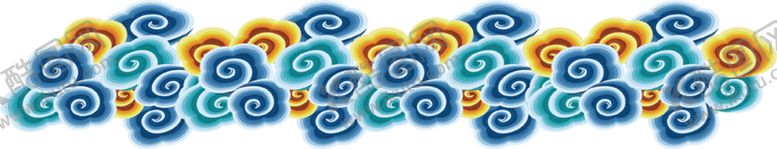 编号：61970404061153304478【酷图网】源文件下载-彩色祥云图