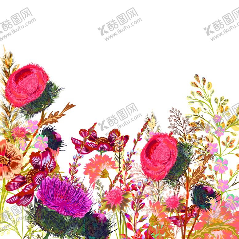 编号：21755506260222167784【酷图网】源文件下载-鲜花装饰