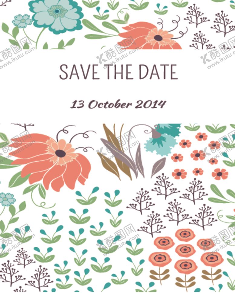 编号：98273311011107515135【酷图网】源文件下载-北欧创意森系花纹图案