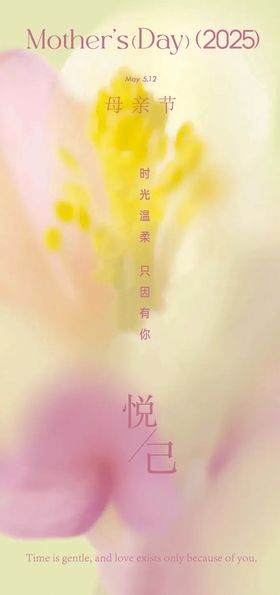 女神节情人节母亲节海报