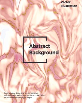 液态流体抽象海报