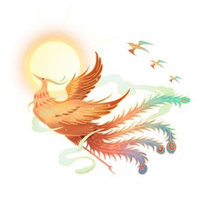 国潮仙鹤