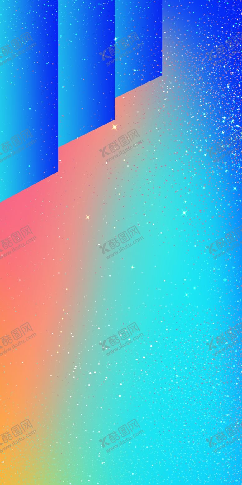 编号：77572709290522479450【酷图网】源文件下载-蓝色炫彩背景