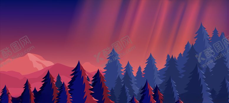 编号：84165810311949201761【酷图网】源文件下载-风景插画