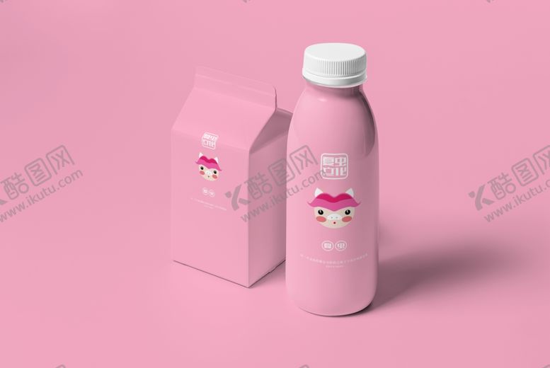 编号：23895809300253203879【酷图网】源文件下载-酸奶盒样机