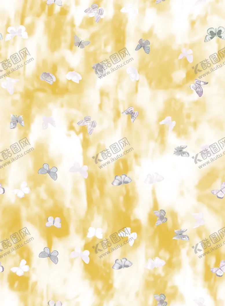 编号：53511812131345544771【酷图网】源文件下载-扎染蝴蝶
