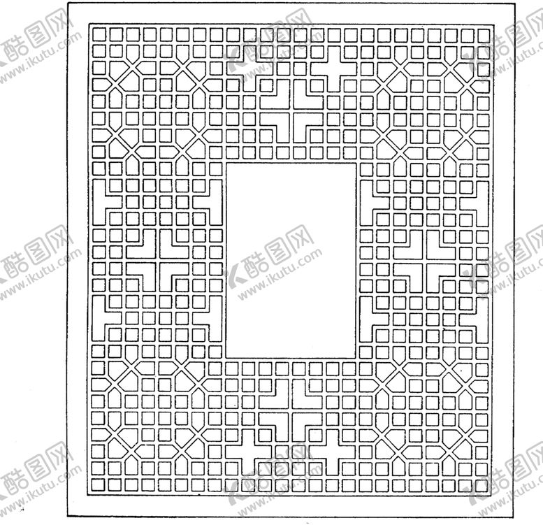 编号：99541409210420156781【酷图网】源文件下载-镂空花图案