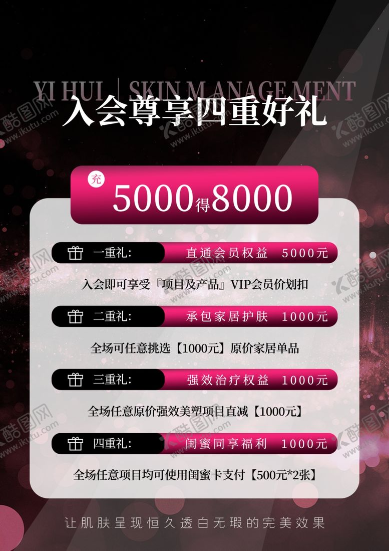 编号：99539003010358395448【酷图网】源文件下载-美容海报