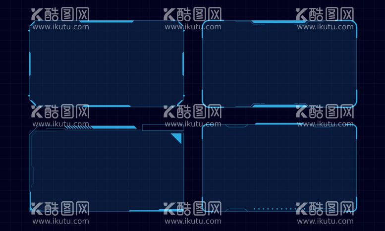 编号：49040812191931423372【酷图网】源文件下载-网络科技边框