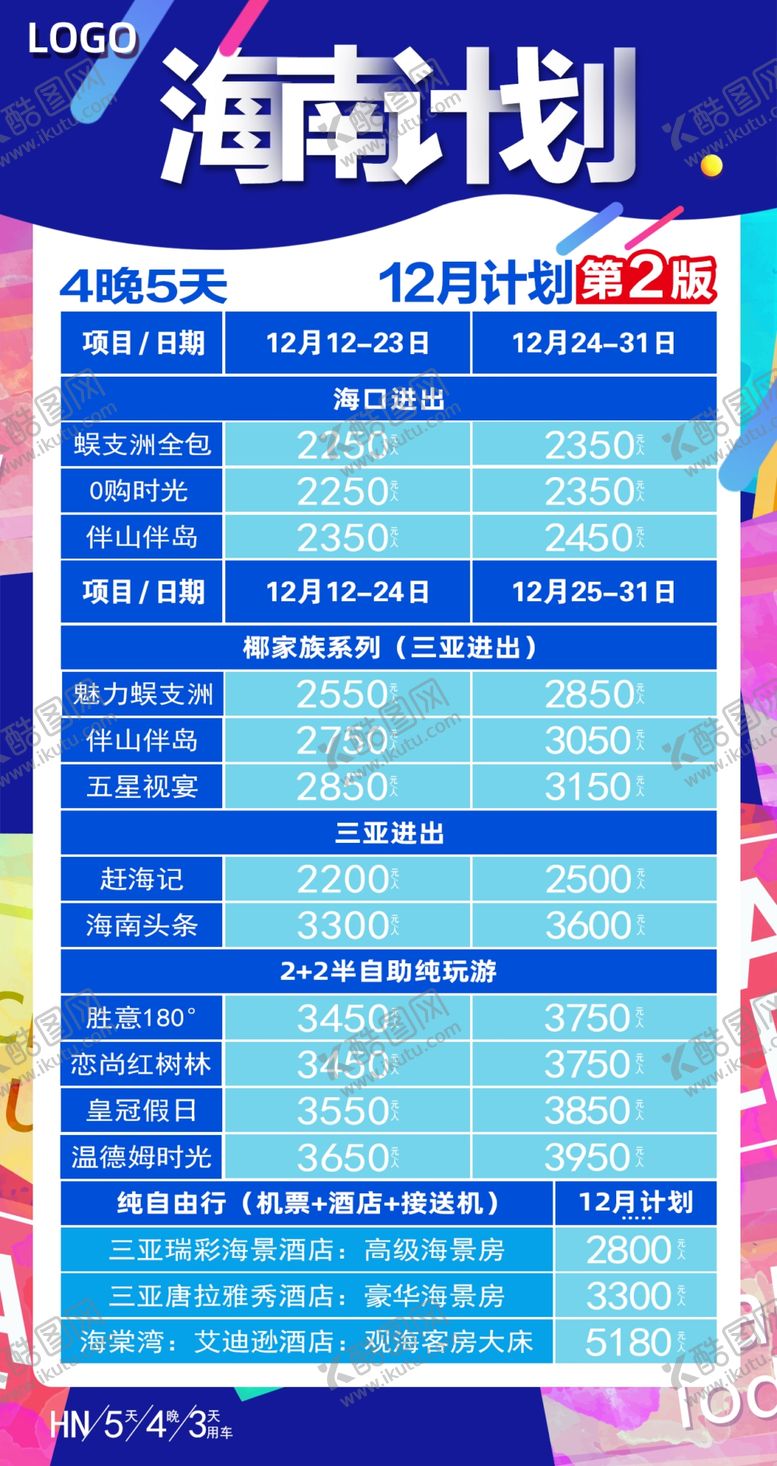 编号：77960010230854584658【酷图网】源文件下载-海南计划