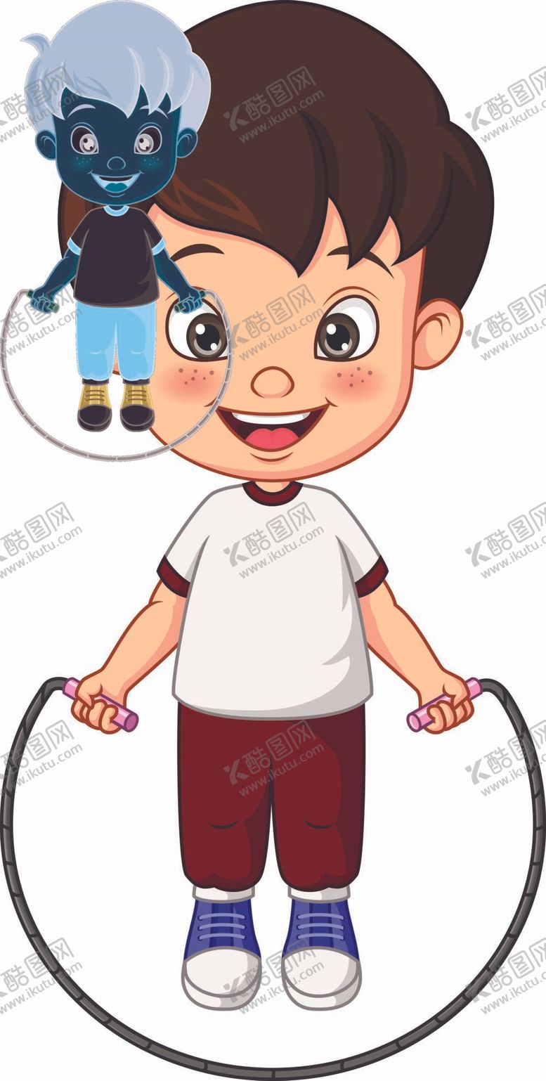 编号：79186209190415161247【酷图网】源文件下载-运动卡通人物 