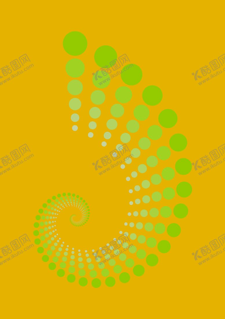 编号：75588010261741273627【酷图网】源文件下载-黄绿色螺旋渐变单张背景
