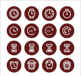 倒计时闹钟时间图标