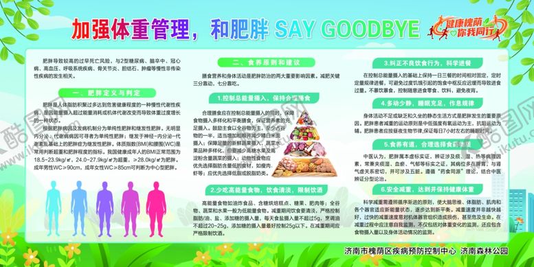 编号：98637904211344383677【酷图网】源文件下载-加强体重管理和肥胖SAY